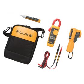 Fluke 62MAX+/323/1AC IR Thermometer, Clamp Meter and Voltage Detector Kit