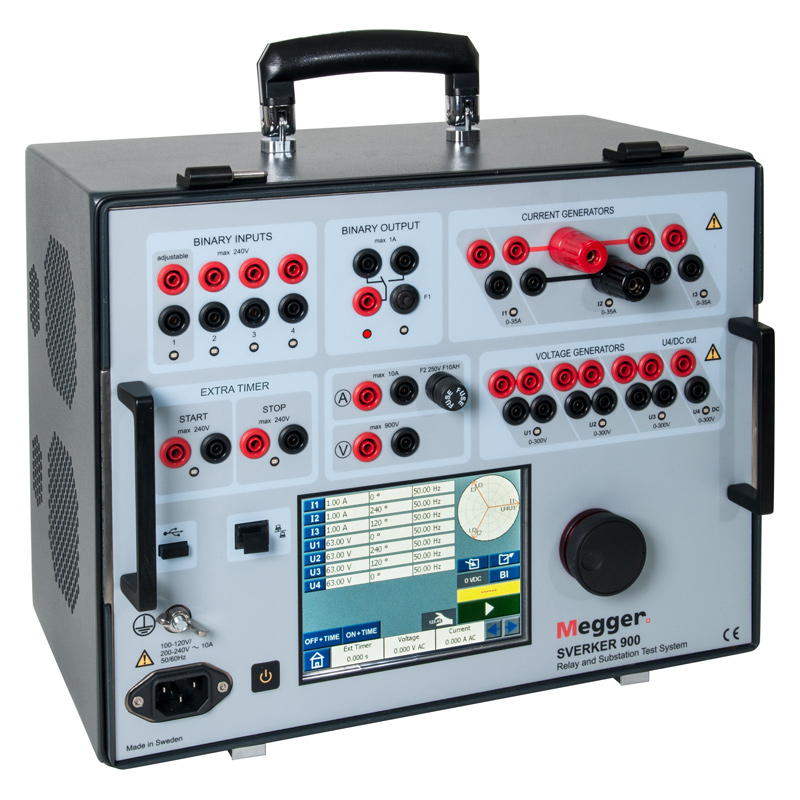 Megger SVERKER 900 Relay & Substation Test System 