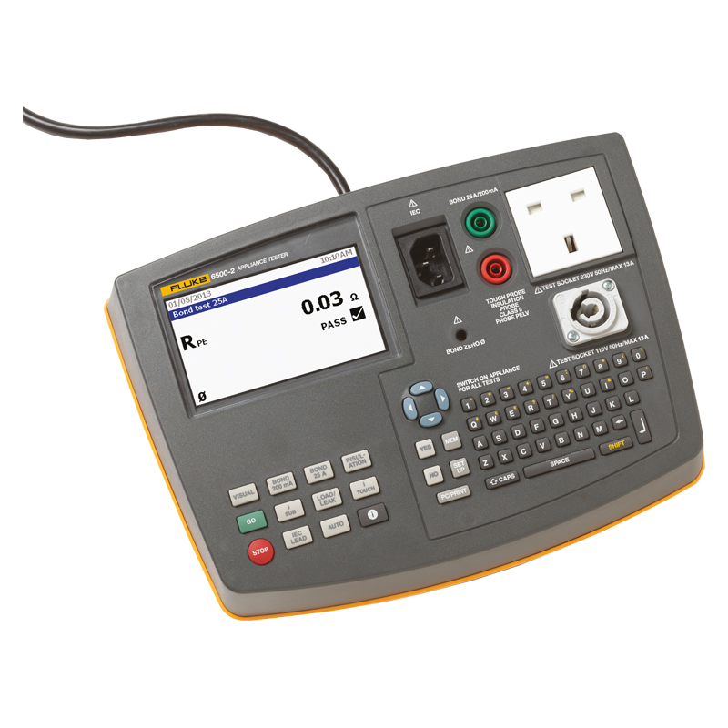 Fluke 6500-2 Downloadable PAT Tester