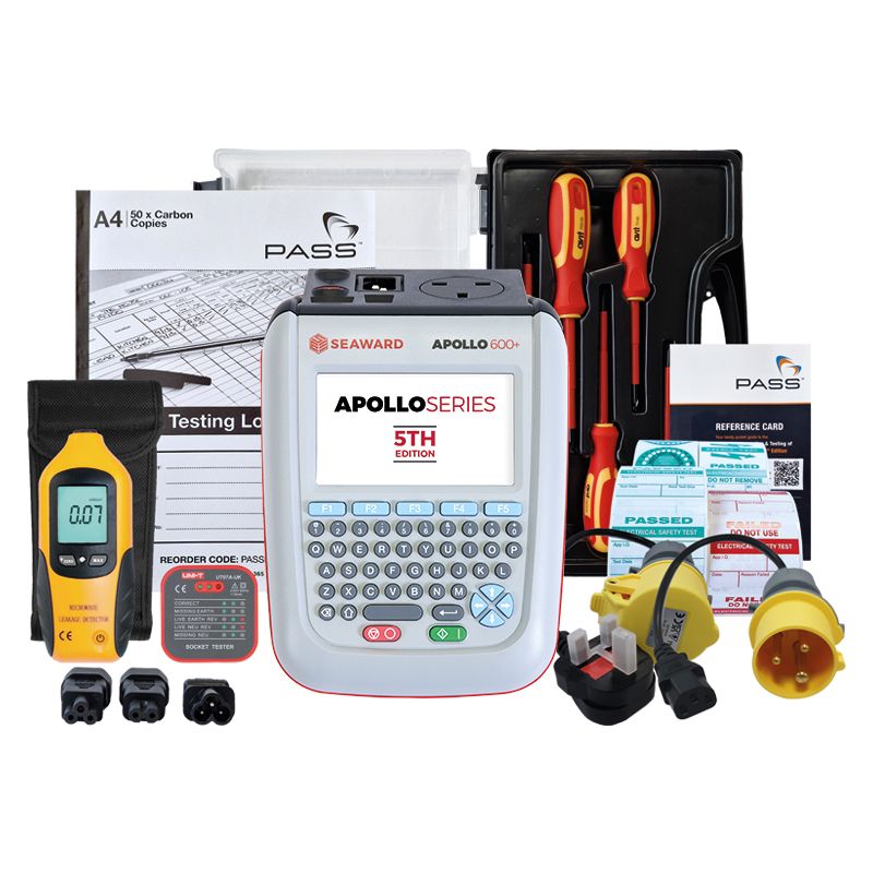 Seaward Apollo 600+ PAT Tester - PAT Essentials Kit