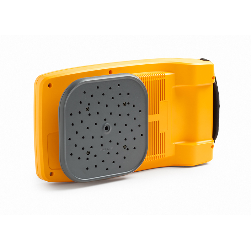 Fluke ii905 Acoustic Imaging Camera - angled, back-facing, the microphones are visible.