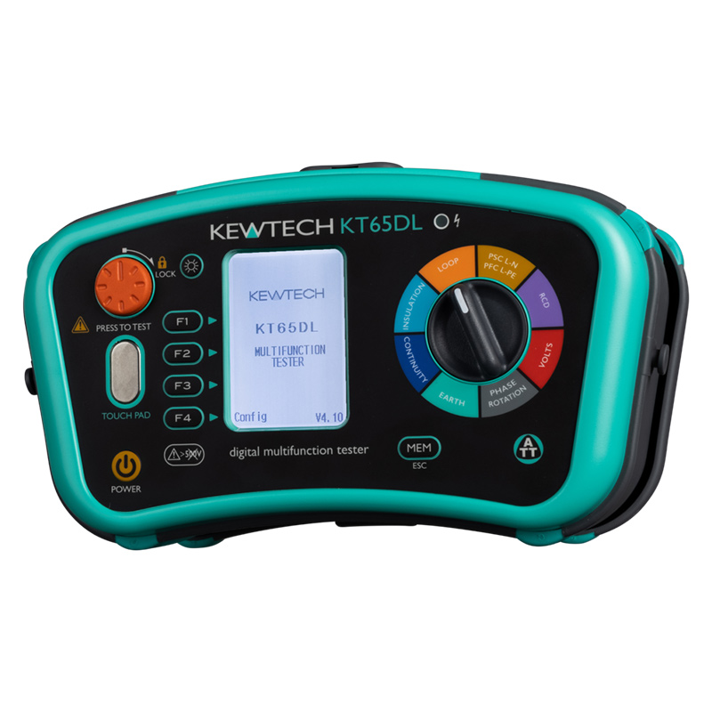 Kewtech KT65DL 8-in-1 Multifunction Tester