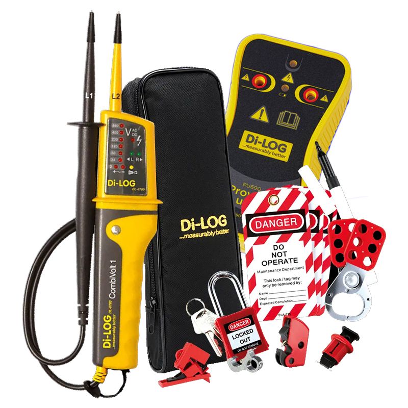 DiLog CombiVolt1 Safe Isolation & Professional Lockout Kit 