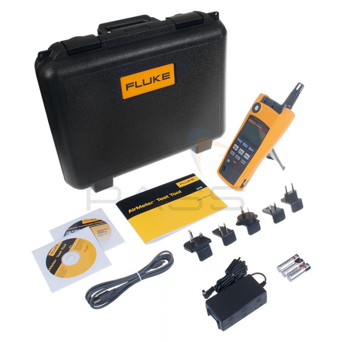 Fluke 975 Temp, Humidity, CO, CO2 & Velocity AirMeter