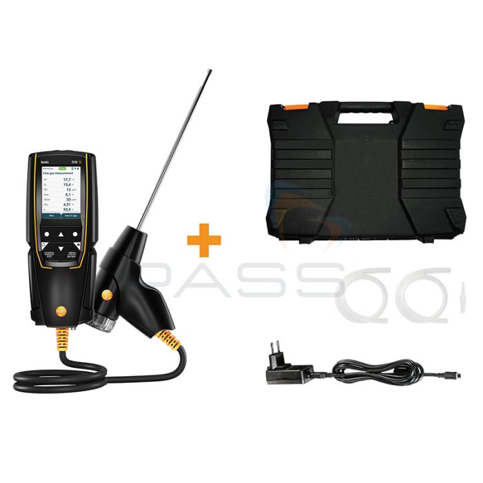 Testo 310 Flue Gas Analyser (Gen II) - Standard Kit