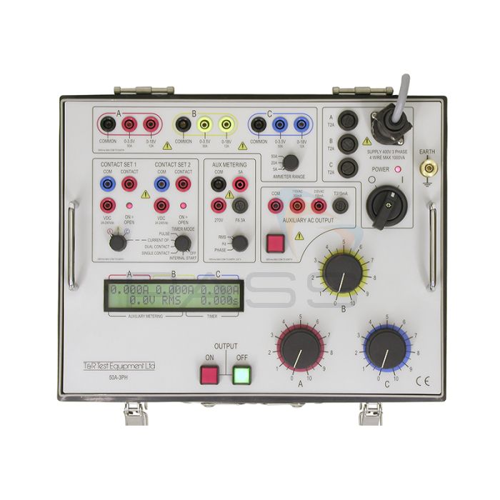 T&R 50A-3PH Three Phase Secondary Current Injection Test Set