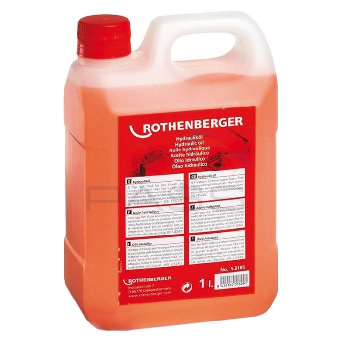 Rothenberger 58185 Robull Hydraulic Oil, 1L 1