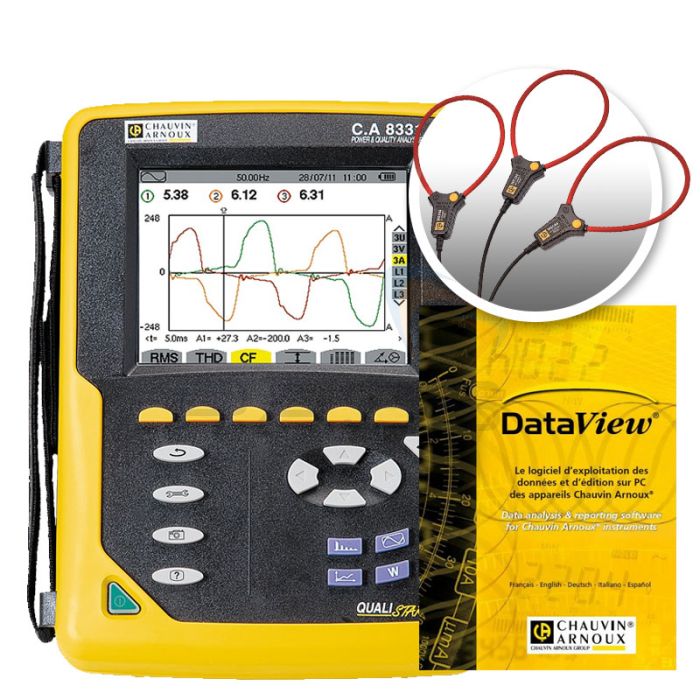 Chauvin Arnoux CA8331 Qualistar+ Power Analyser