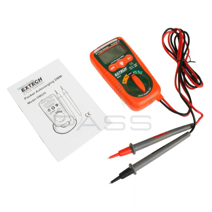 DM220 Mini Multimeter with Non-Contact Voltage Detector