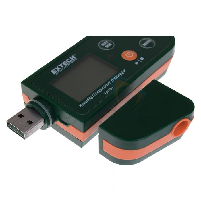 Extech TH30: Datalogger USB à double température