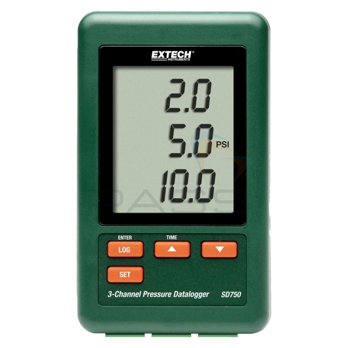 Extech SD750 3-Channel Pressure Datalogger