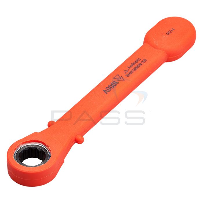 ITL Totally Insulated Ratchet Ring Spanner (Choice of Size) (Insulated Wrench)