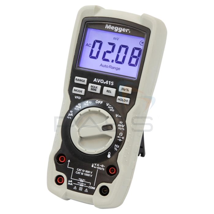 Megger AVO415 Heavy-Duty Industrial TRMS Digital Multimeter