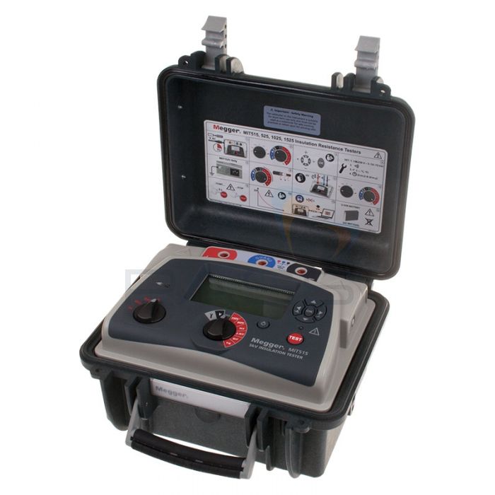 Megger MIT515-TC-UK Insulation Tester (5kV) with Transport Case