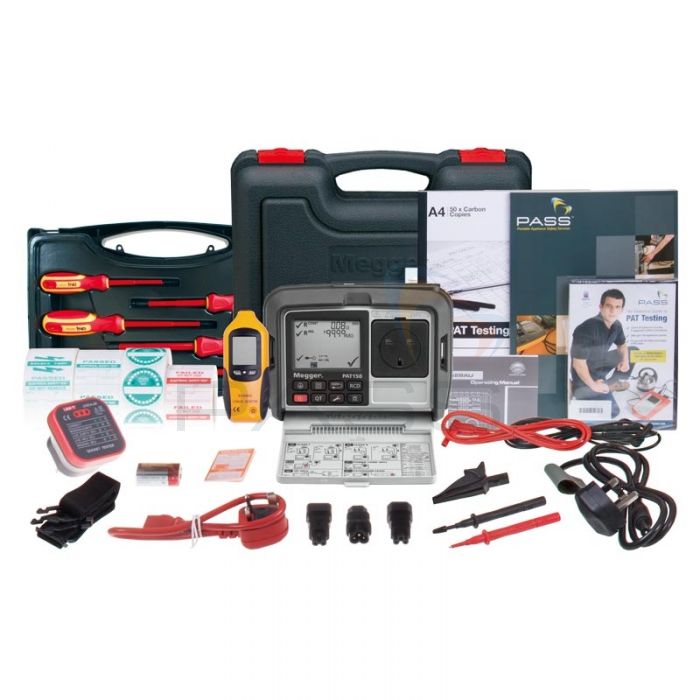 Megger PAT150 PAT Tester - PAT Essentials Kit (Bundle 1)