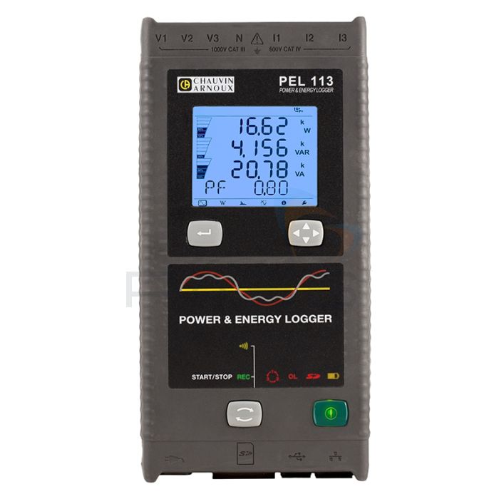 Chauvin Arnoux PEL113 Power & Energy Logger 