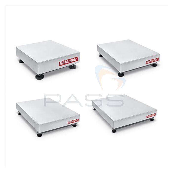 Ohaus Defender 3000 EZ Washdown Bench Scale Bases - All Sizes