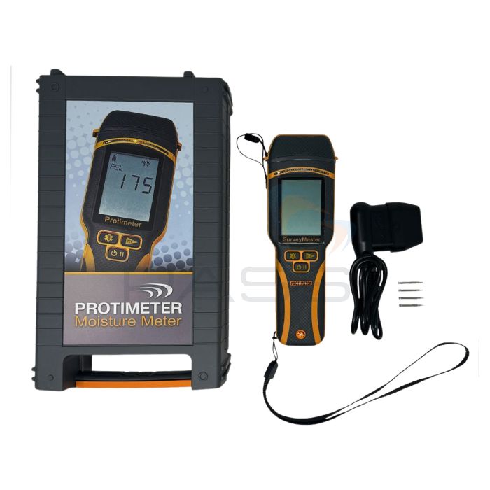 Protimeter BLD5375 Surveymaster Dual-Function Moisture Meter kit with promo case