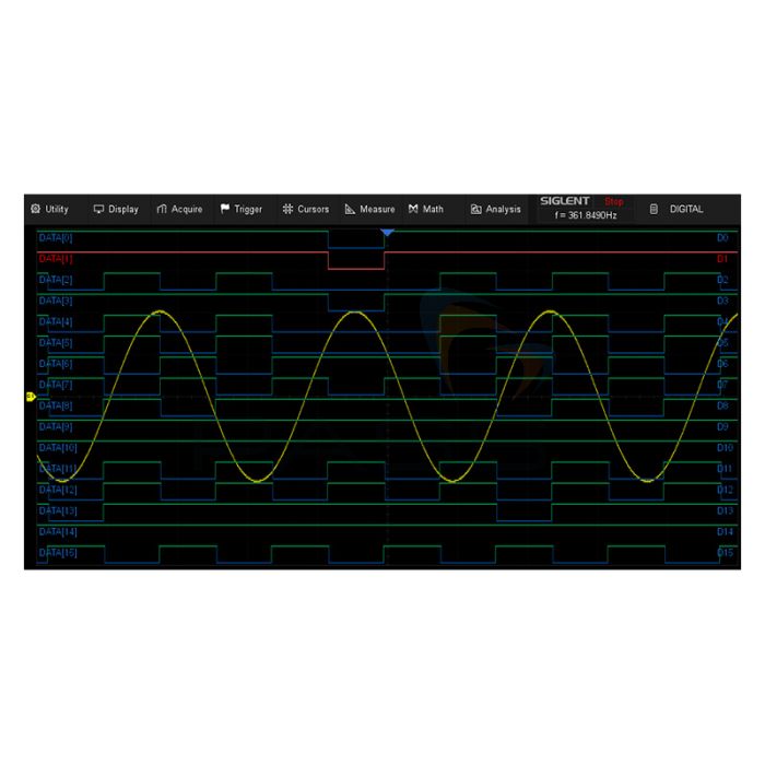 Siglent SDS800XHD-16LA 16 Digital Channels Software