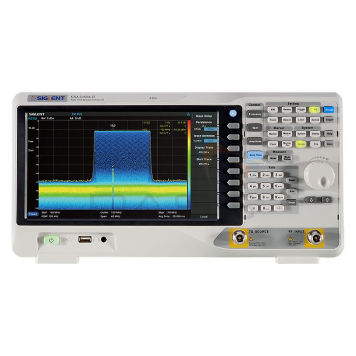 Siglent SSA3000X-R Real-Time Spectrum Analysers front