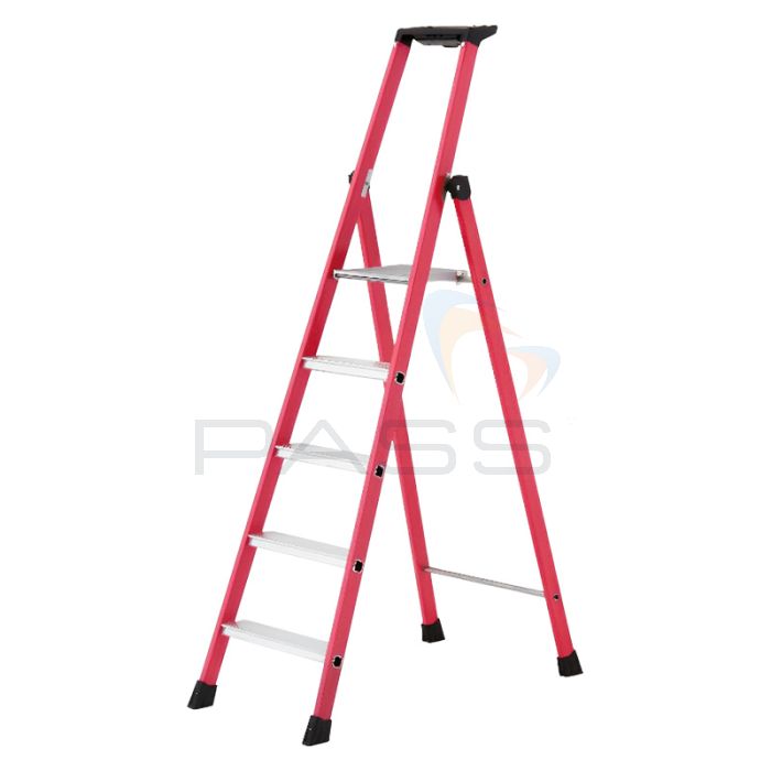 Sofamel 505 Compact Fibreglass Ladder (3 - 7 Steps)
