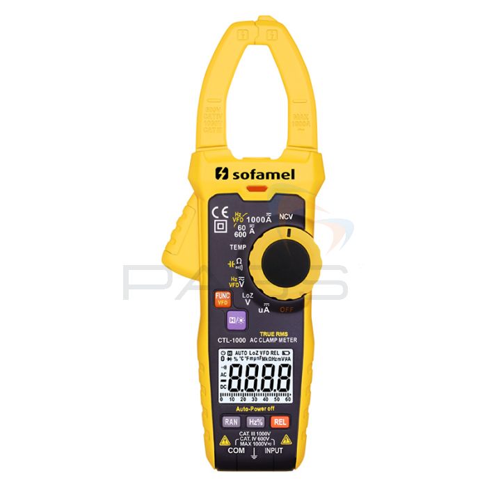 Sofamel CTL-1000 Multimeter with True RMS - Optical & Acoustic
