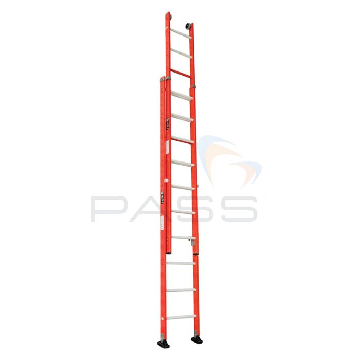 Sofamel 520 EF/E  Manual Two-Section Fibreglass Ladder
