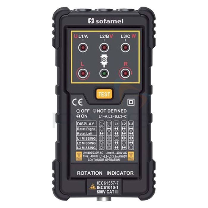 Sofamel IPR-400 Phase/Rotation Indicator