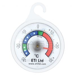 ETI 800-100 Fridge/Freezer Dial Thermometer - 52mm Diameter