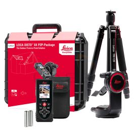 Leica Disto X4 Robust, Waterproof 150m Laser Distance Meter - P2P Package