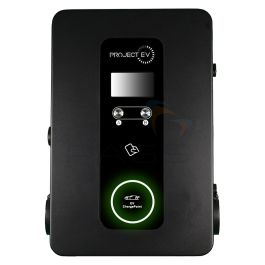 Project Ev Eva D Se W Kw Pro Earth Wall Charger Dual Gun Rfid A Three Phase