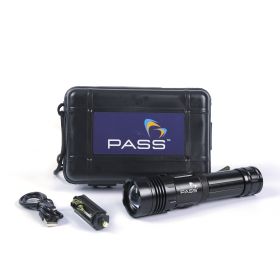 PASS LED Rechargeable Metallic Torch