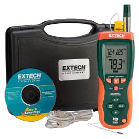 Extech HD500 Psychrometer with Infrared Thermometer