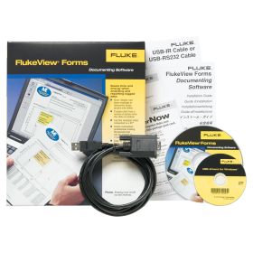 Fluke FVF-SC4 FlukeView Forms Software + Cable (8845A/8846A)