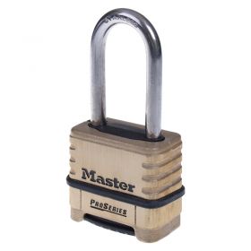 Masterlock 1175 Brass Combination Padlock - Front