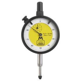 Moore & Wright DIP223M Shockproof Dial Indicator, DIP Series, 10mm/ 0.01m