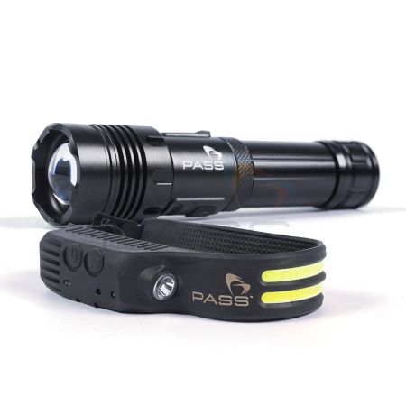 FGA Promo Bundle Ext Flash Light & LED Head Torch