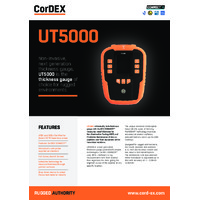 CorDEX UT5000 Thickness Gauge