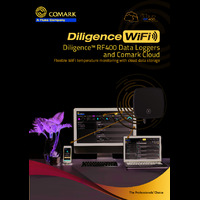 WiFi Temperature Data Logger with Thermocouple Probe from Comark