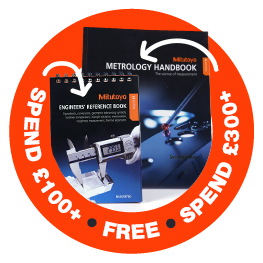 FREE Mitutoyo Book with Online Mitutoyo Orders Over £100