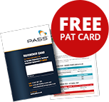 Free PAT Reference Card