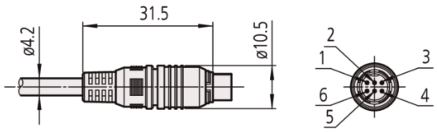 Mitutoyo 06AFM380E dimensions.