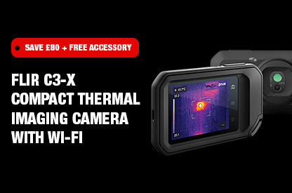 FLIR C3-X Compact Thermal Imaging Camera with Wi-Fi