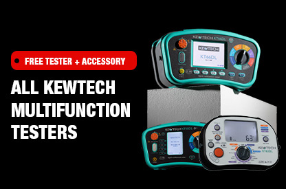 All Kewtech Multifunction Testers