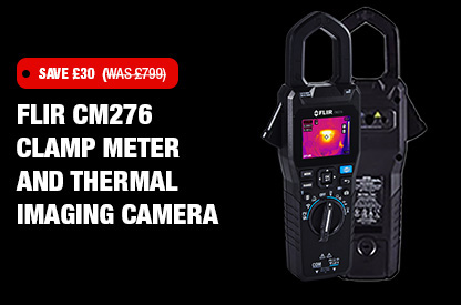 FLIR CM276 Clamp Meter and Thermal Imaging Camera