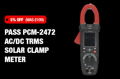 PASS PCM-2472 AC/DC TRMS Solar Clamp Meter