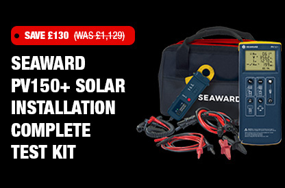 Seaward PV150+ Solar Installation Complete Test Kit