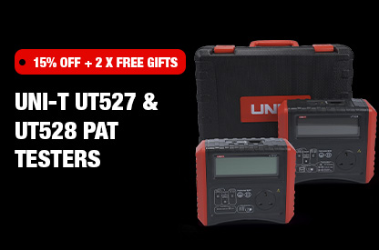 UNI-T UT527 & UT528 PAT Testers