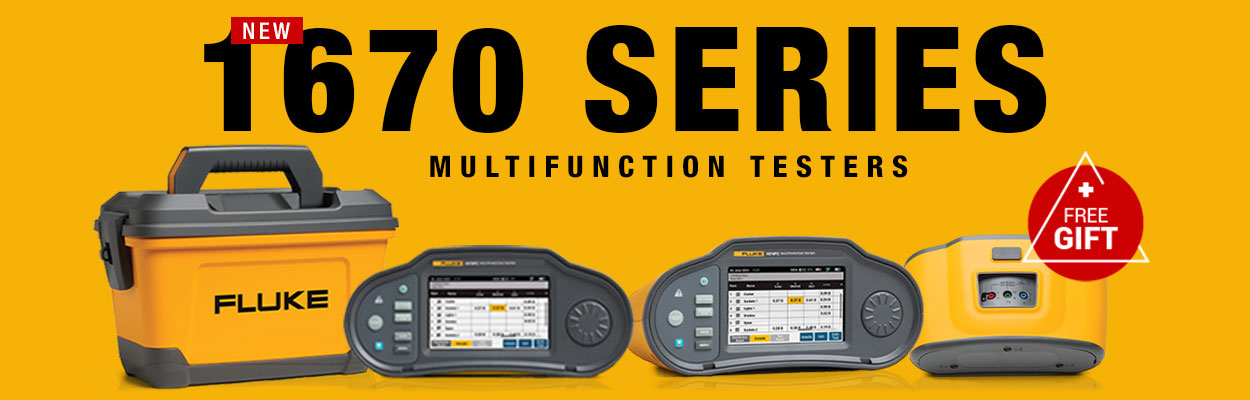 NEW Fluke 1670 Series Mutifunction Testers