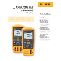 Fluke 714B Thermocouple Temperature Calibrator